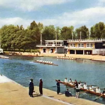 1960s boat house
